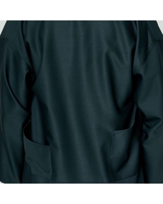 MOE Green Pine Wool Vest Jacket