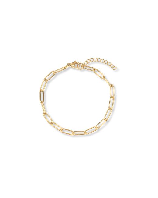 A Weathered Penny Metallic Cable Chain Bracelet