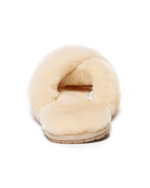 EverAu Australia Natural Neutrals Dove Crossover Slides