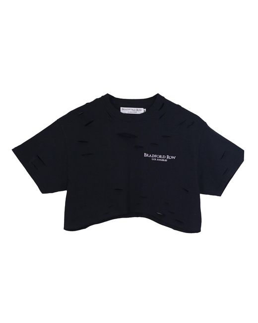 Bradford Row Black Harra Distressed