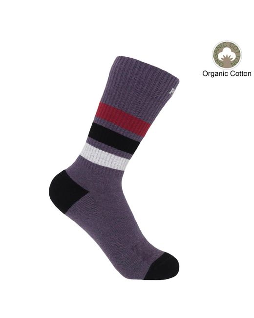 Peper Harow - Made in England Blue Organic Striped Sport Socks Bundle