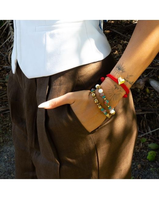 Ebru Jewelry Multicolor Coastal Bohemia Bracelet Set