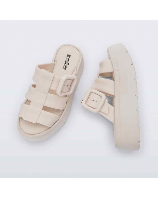 Melissa Pink Neutrals Pump Platform Sandal