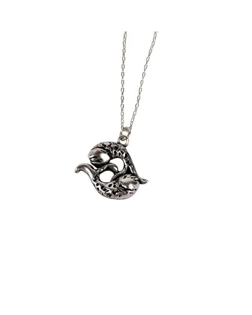 Lovard Metallic Koi Fish Necklace