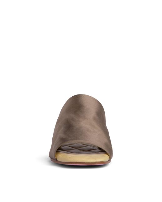 Beautiisoles by Robyn Shreiber Made in Italy Brown April Khaki Comfortable Flat Mule