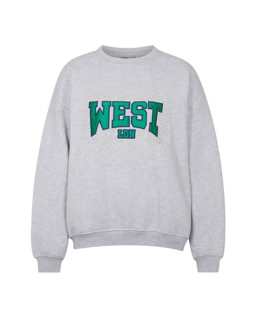 Hoops + Chains LDN Gray West Ldn Sweatshirt