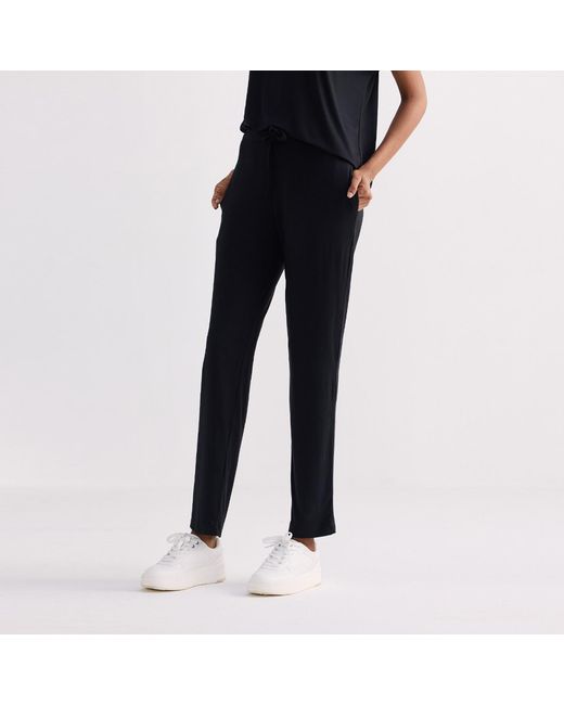 REISTOR Black Wide Leg Pant