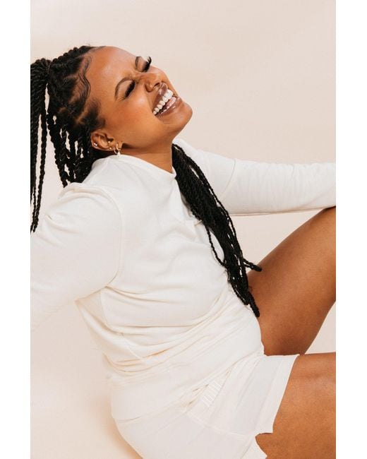 Ocio Leisurewear White Classic Softcore Crew