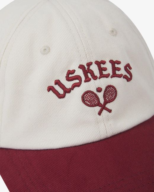 Uskees Red Racquet Club Cap for men