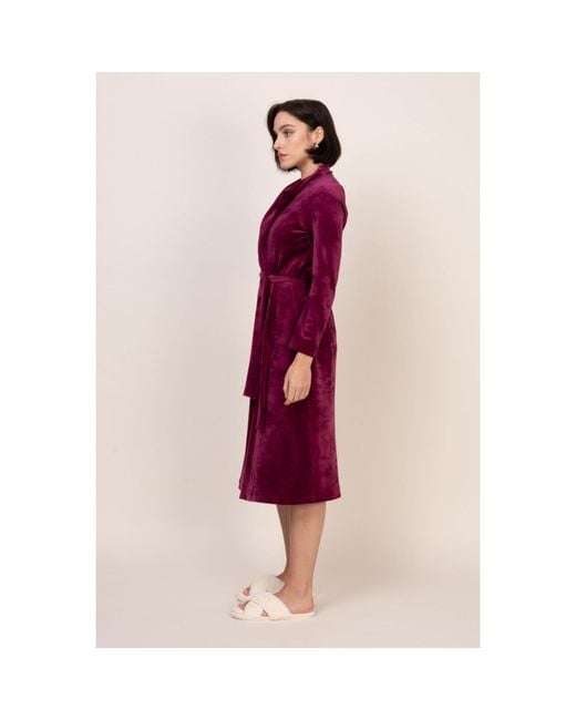 Oh!Zuza Purple Velour Robe
