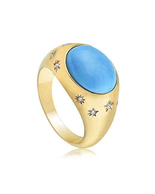 Preeti Sandhu Metallic Cora Dome Ring