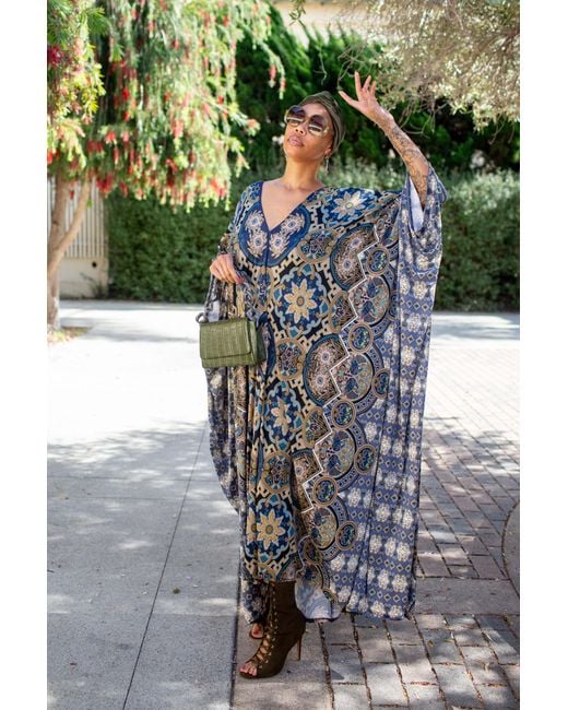 Jennafer Grace Black Persephone Minuit Caftan