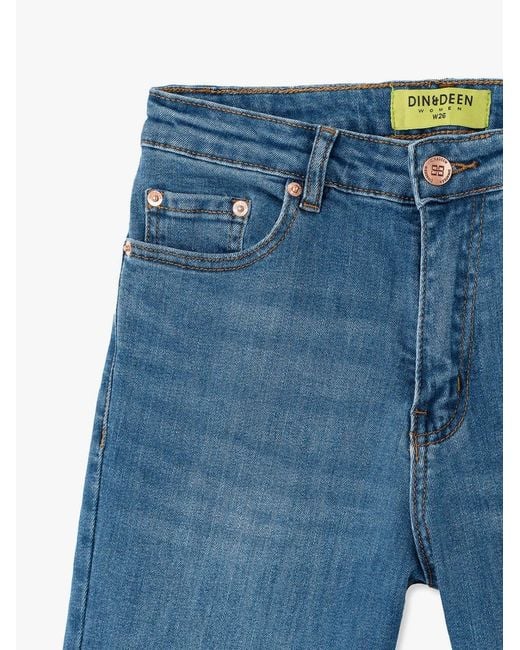 Din & Deen Blue Trumpet Flare Jeans Collection