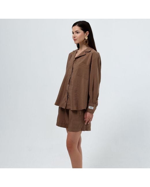 Thisisu Collection Brown Lyla Short