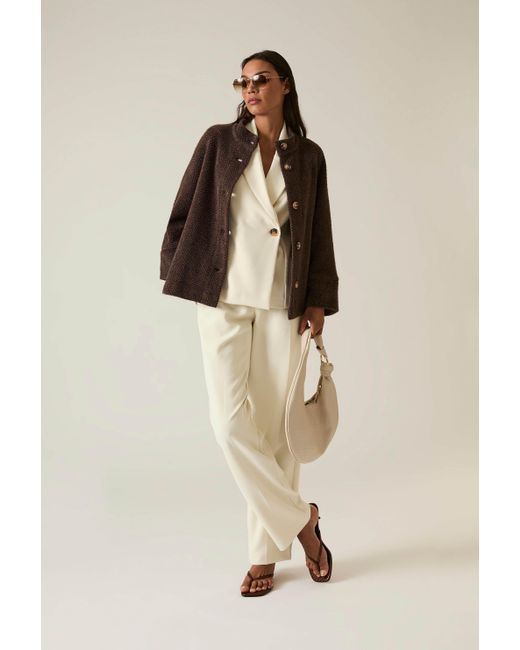 James Lakeland Brown Batwing Jacket