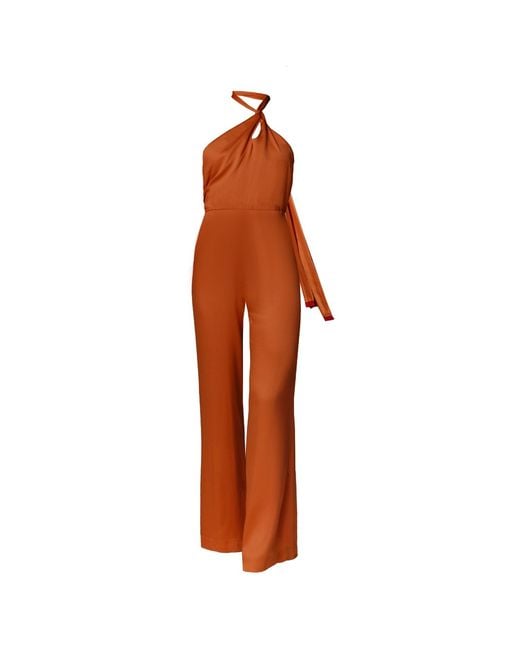 Gajú Brown Mayfair Jumpsuit