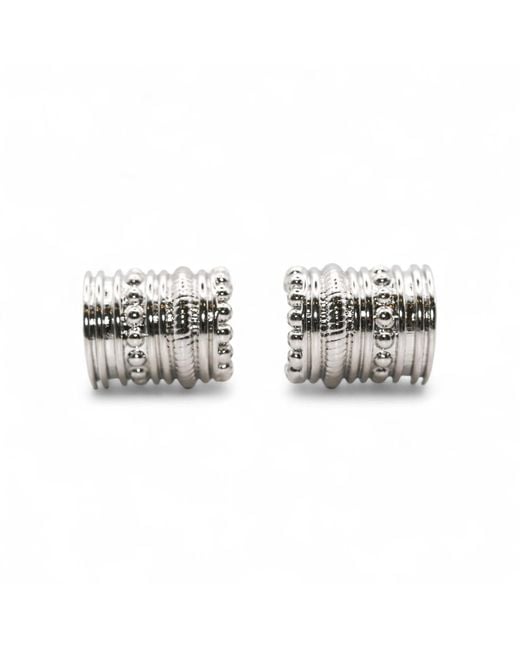 Miss Cecilia Metallic Orbis Studs