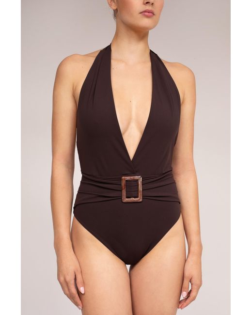 Kikki-G Swimwear Black Nada Swimsuit