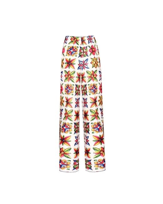 Nur Karaata White Siciliana Pant