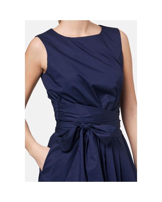 Helen Mcalinden Blue Avril Marine Dress
