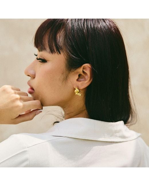 Mulgaro Metallic The Phaedra Earrings