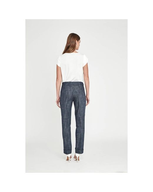 The Extreme Collection Blue Denim Trousers Atelier Milan