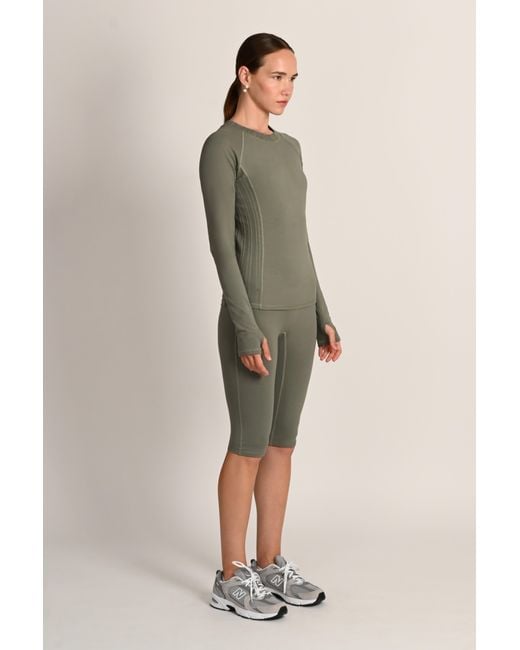 The Koozy Gray Montebello Long Sleeve Top