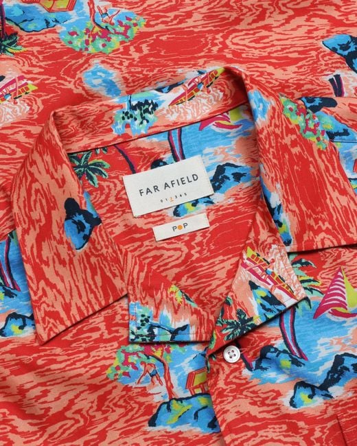 Far Afield Red Pop for men