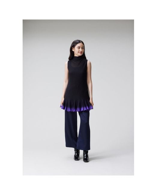 Arto. Blue Premium Twilight Ruffles Pant