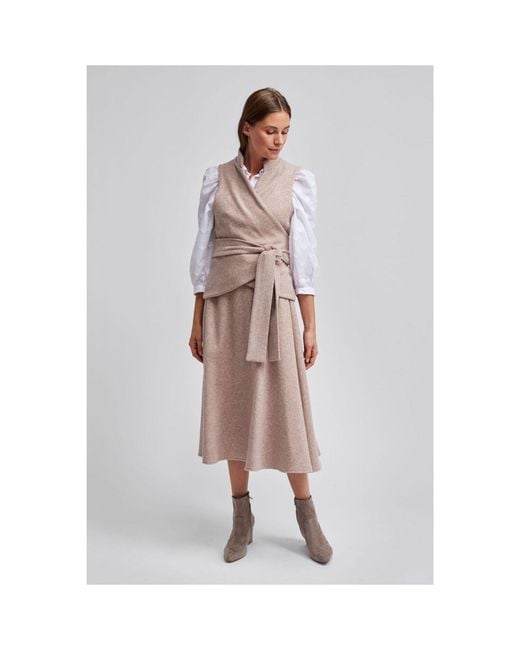 Marianna Déri Pink Wrap Vest