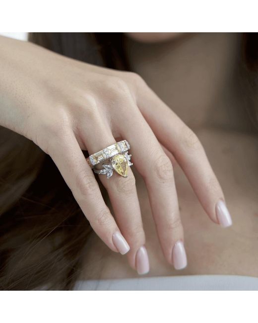 Viviana Halil Metallic The November Ring