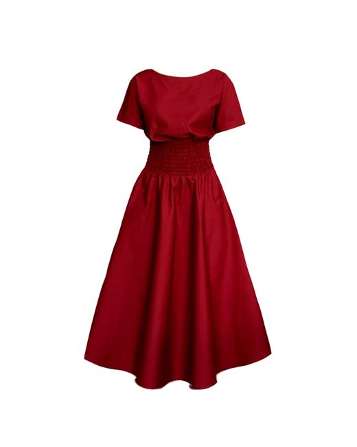 Frock Tales Red Orchis Dress