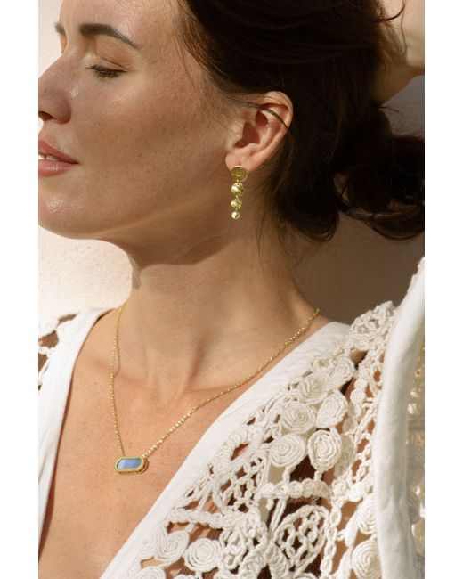 Marcia Moran Metallic Greta Earrings