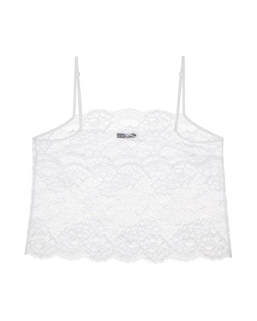 Journelle White Isabel Modern Lace Cami Blanc