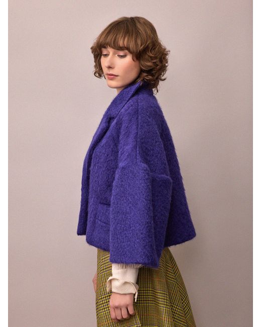 Amanda Thompson Couture Blue Edie Jacket
