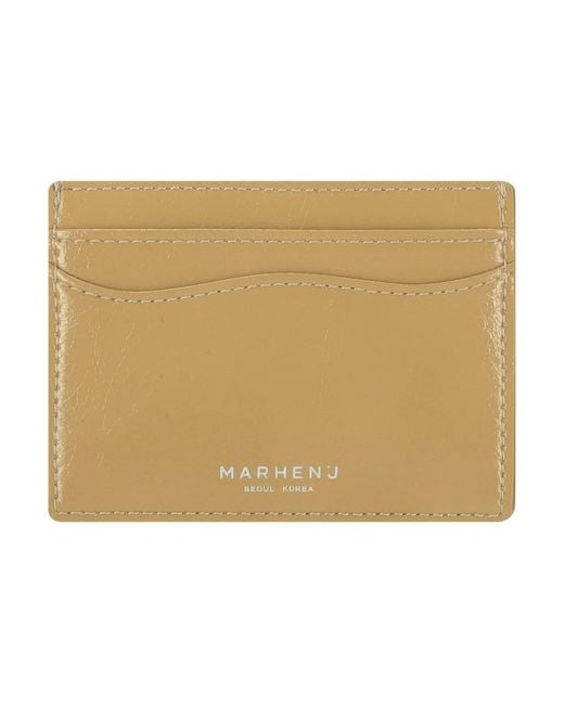 MARHEN.J Metallic Aurora T Wallet Honey