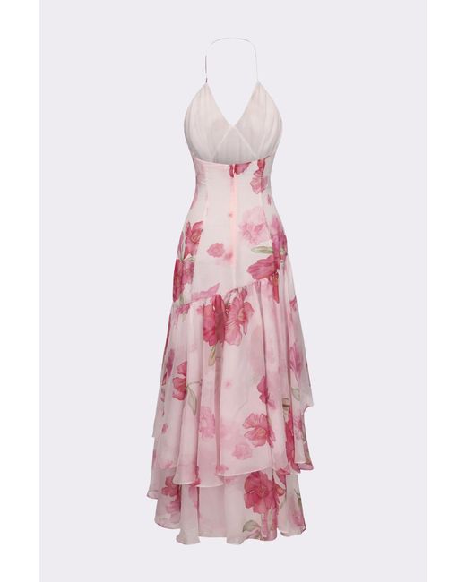 Nana Jacqueline Pink Floral Vivienne Dress