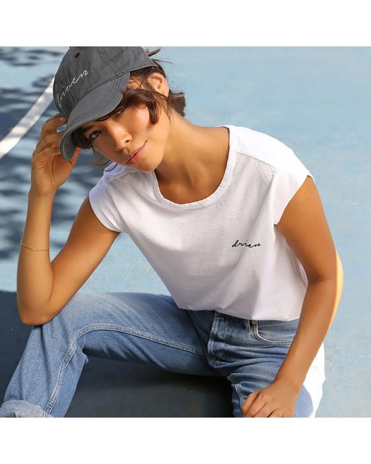 Misha Vaidya White Driven Tee