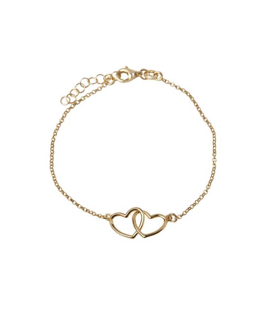 Argento Vivo Metallic The Interlocking Heart Bracelet