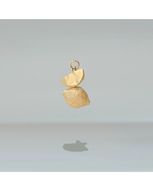 Onia Metallic Tilted Form Charm