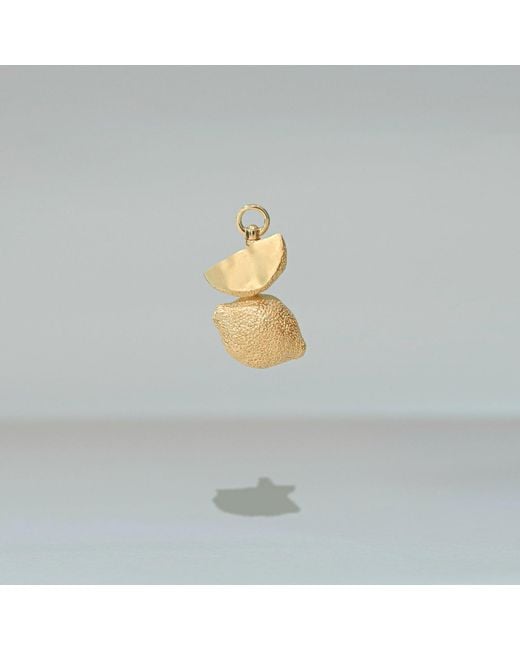 Onia Metallic Tilted Form Charm