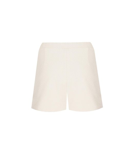 No'design Natural Neutrals Pace Elastic Waist Shorts