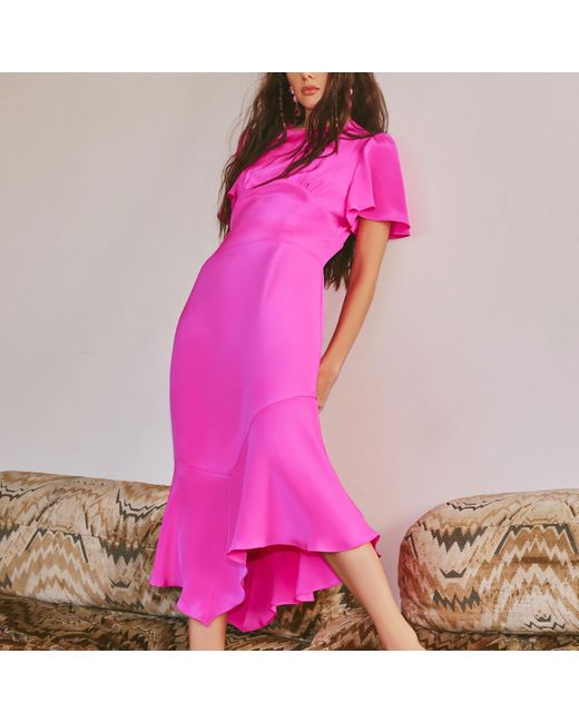 Emma Wallace Pink Teea Dress