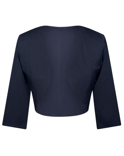 Alie Street London Blue Freya Bolero Midnight