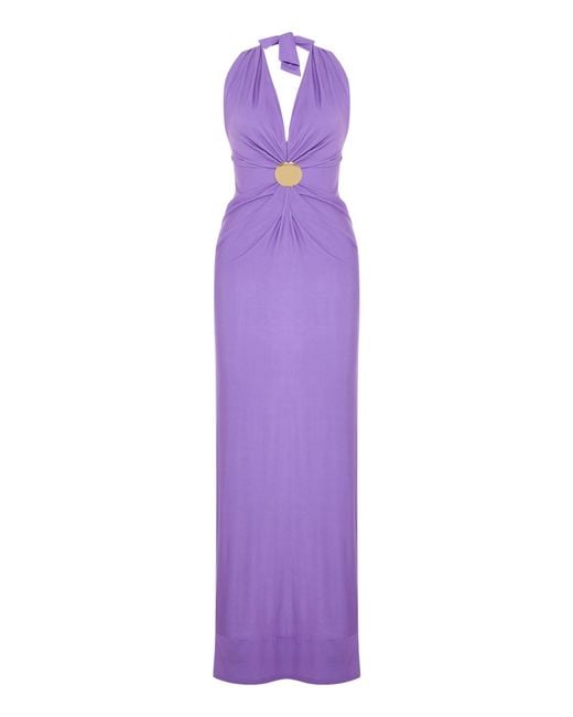 Maison sél Purple Soline Dress