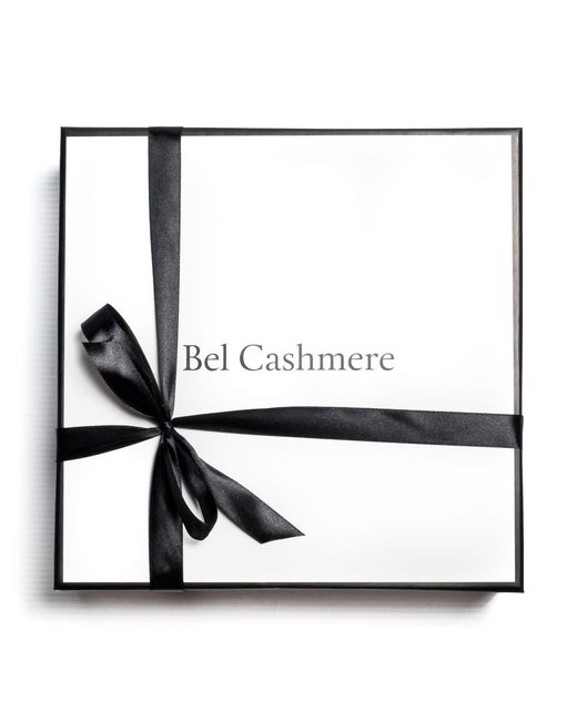 Bel Cashmere White Light Cashmere Foulard