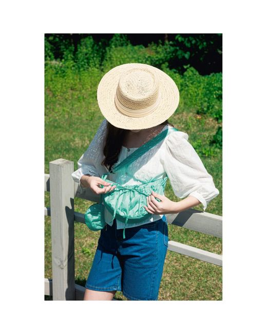 MARHEN.J Blue Plie Shiny Aqua