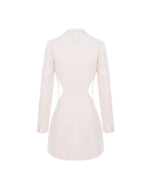 AVENUE No.29 Pink Cut-Out Blazer Dress