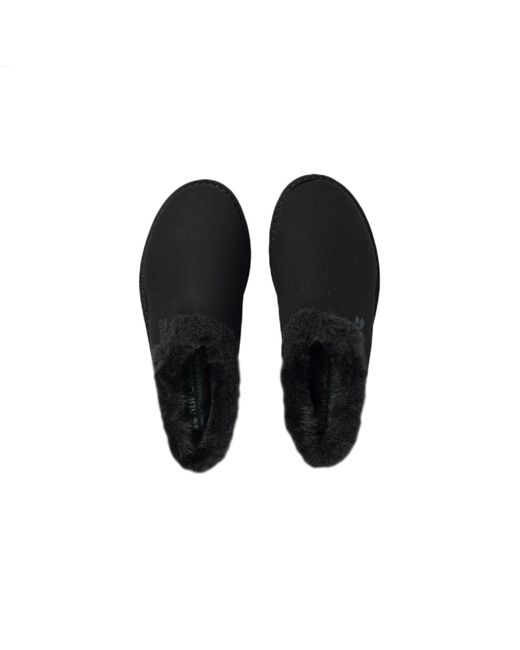 The New Orchard Black Classic Vegan Slippers