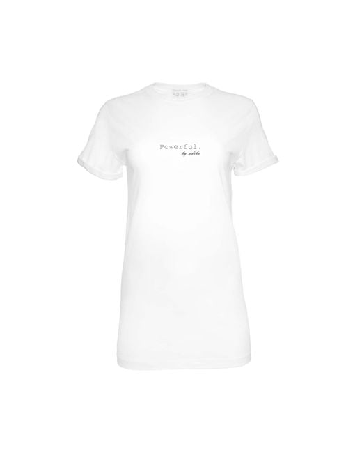 ADIBA White Powerful Long Tee